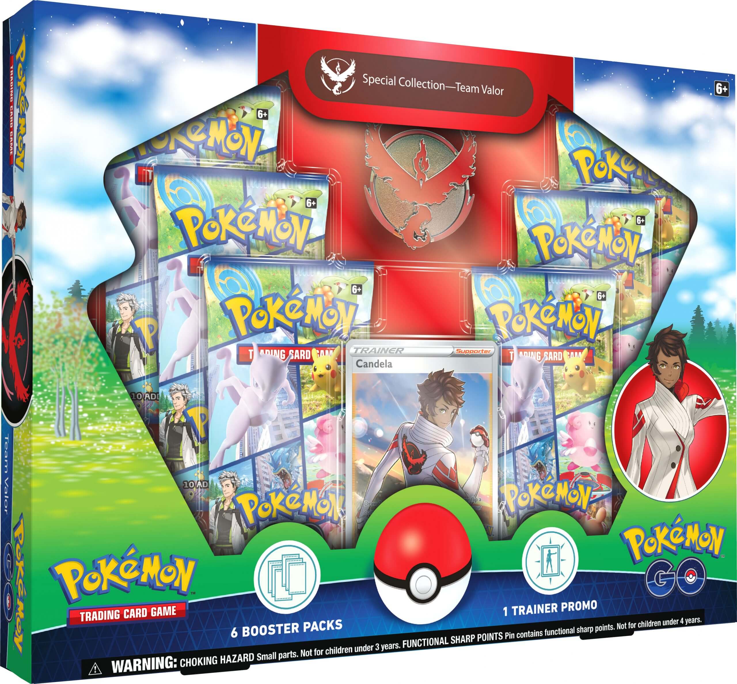 Pokémon GO Team Valor Box