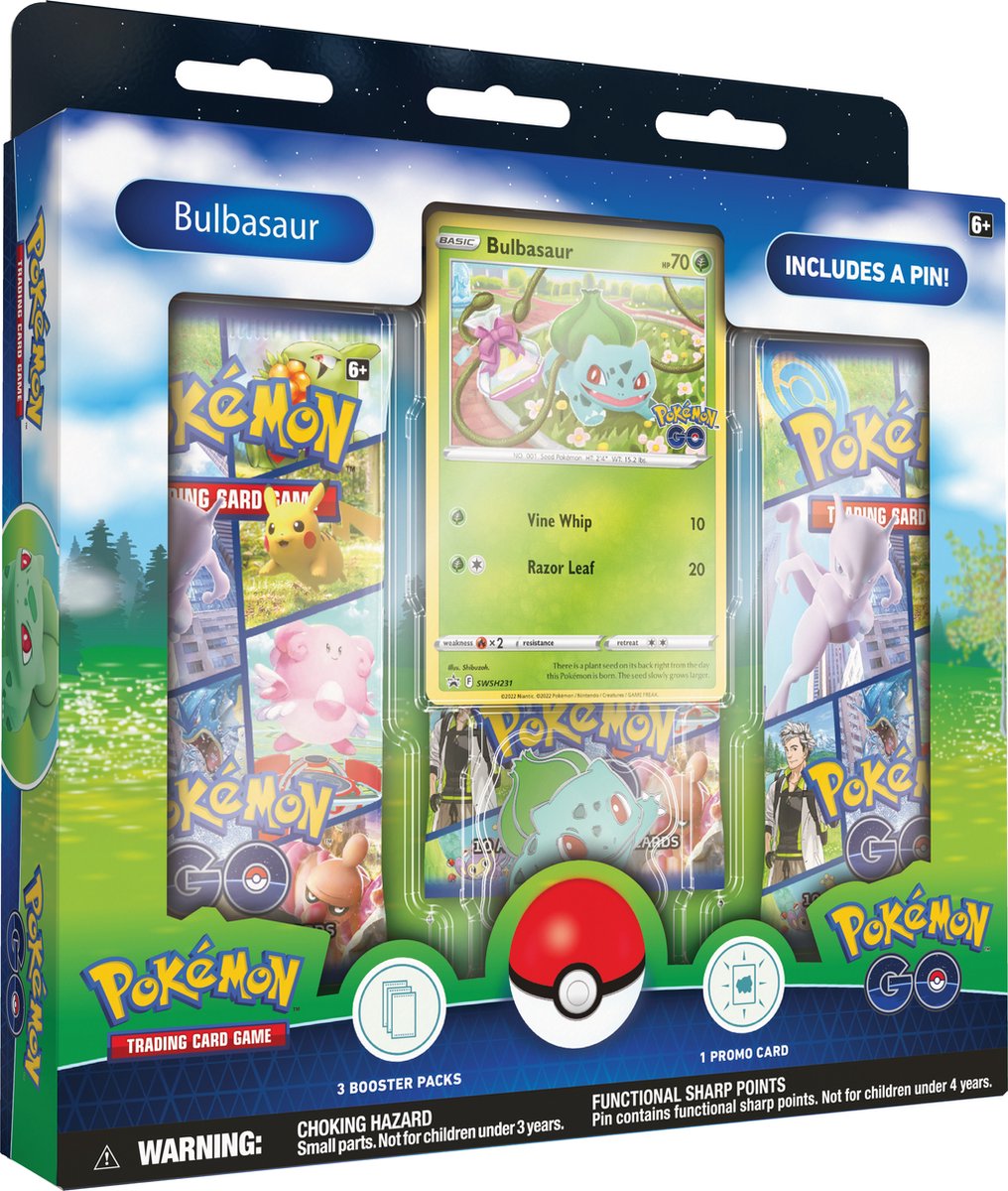 Pokémon Go Bulbasaur Pin Box