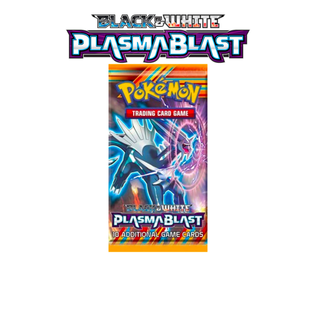Black & White Plasma Blast booster pack dialga art